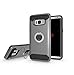 Produktbild Sansee Telefon Kasten Abdeckung Für Samsung Galaxy S8 5.8inch Mit 360 ° Drehenden Ring-Schutz (Samsung Galaxy S8 5.8inch, Grau)