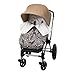 Petunia Stroll Bunting Bag Earl Grey