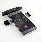 Wasserdichte Taschen trockentasche wasserdichter Beutel strandtasche Bauchtasche zum Bootfahren Kajak Kanu Angeln Rafting Schwimmen Segeln Skifahren Snowboarden mit wasserdichten Handyhülle (Durchlässig) -