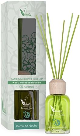 Varala Mikado Air Freshener with Natural Essences 0% Alcohol 100 ml, Lady of the Night