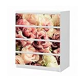 -extra laminiert und daher ist der Möbelaufkleber nahezu unendlich haltbar und einfach abwaschbar