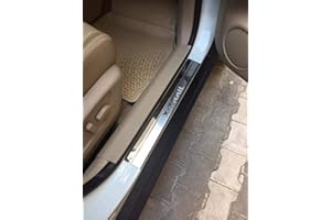 CHROMOTIVE X-TRAIL T32 Stainless Steel Chrome Door Sill Scratch Protector Guard 4 Doors (2014 Onwards)