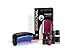 SENSATIONAIL Gel Polish Starter Kit (including lamp), Raspberry Wine