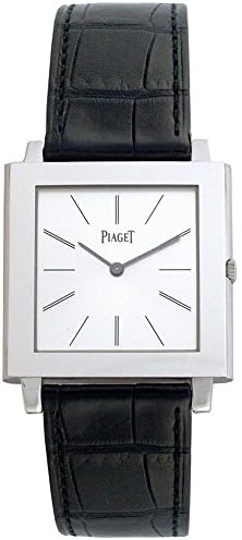 Piaget Men's Altiplano 33mm Black Leather Band Mechanical Watch G0A32064