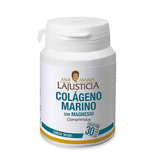 Ana Maria Lajusticia - Colágeno Marino con Magnesio (180 comp.) - Sabor limón