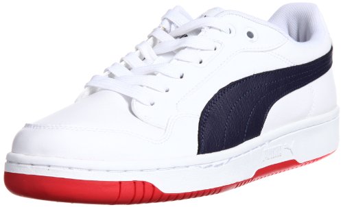Puma Men’s Puma Rebound Fs4 Mid Dach Sneakers, White (White (White-Peacoat 05)), 6 UK