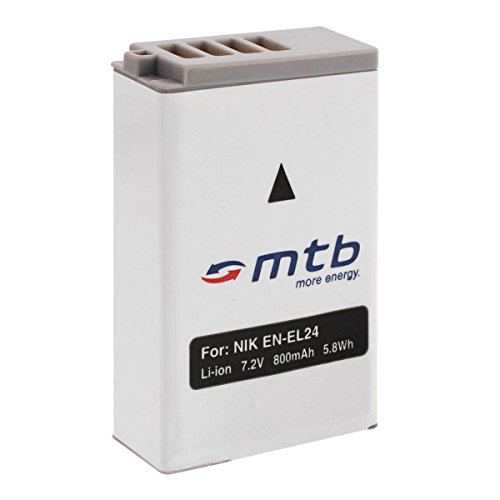 Batterie EN-EL24 pour Nikon 1 J5 Nikon 1J5 Nikon DL18-50 DL24-85 Li-Ion - 7 2V - 800 mAh - avec Infochip reviews Batterie EN-EL24 pour Nikon 1 J5 Nikon 1J5 Nikon DL18-50 DL24-85 Li-Ion - 7 2V - 800 mAh - avec Infochip