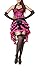 Produktbild DELUXE Burlesque-Kostüm CAN CAN-GIRL PINK, Größe:XS
