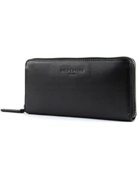 Liebeskind Metallic Suede Sally7W Geldbörse Damen schwarz metallic