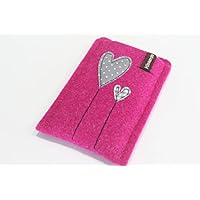 Handytasche - Handyhülle - Samsung Galaxy S6 - aus hochwertigem Wollfilz - Schutz vor Kratzern & Schmutz