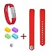 Produktbild Fitbit Alta Ersatzarmband, Bluesim komfortabler buntfarbige Sport Fitness Fitbit Alta Ersatzarmband Ersatzschweißarmband Armband Ersatzband Sport-Uhrenarmband Eratzschweißband mit kostenfreien Verschluss für Fitbit Alta