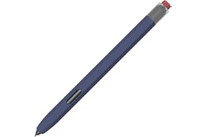 LOVE MEI Galaxy Tab S7/S7+/S7 FE/S8 Ultra S Pen Sleeve Case, Klassisches Retro Design Silikon Sleeve Schutzhülle Anti-Rutsch Glatter Griff Kompatibel mit Samsung Galaxy Tab S8/S8+ S Pen (Blau)