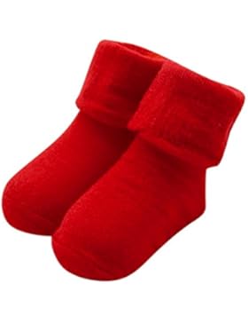 Baby Socke Kinder Mädchen Jungen Cute Cotton Socken Upxiang Warme Söckchen Bequeme Hausschuhe Socken (für 0-1T)