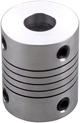 Signswise 5x8mm Motor Jaw Shaft Coupler Flexible Coupling Connector 5/16