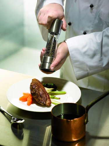 Cole und Mason H59401G Derwent Pfeffermühle 19 cm, edelstahl / acryl - 4