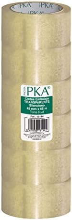 PKA 16144 – Tower of Silent Seal, 48 mm x 66 m, Pack of 6, Clear