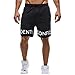 Produktbild Angebote,Deals,pitashe Shorts Herren Männer Shorts Brief Drucken Groß Größe Werkzeug Shorts Outdoor Sport Strandshorts Legere Hosen Jogger Strandhose Sporthosen Freizeit Schnell trocknend Hosen