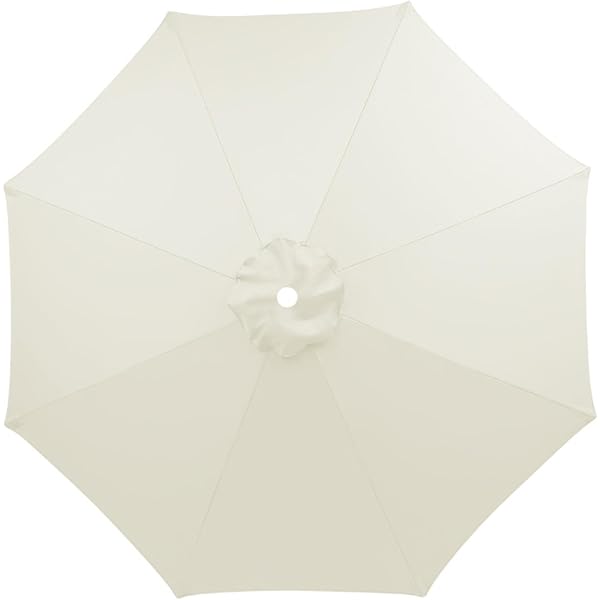 Auvent De Remplacement Pour Parasol, 2.0/2.3/2.5/2.7m/3.0/3