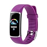 LayOPO Fitness Tracker Smart Armband, Herzfrequenz-Gesundheitsmonitor Bluetooth Schrittzähler, Wasserdichter Fitness Tracker, Kompatibel mit Andriod und IOS