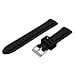 Produktbild Für Garmin Fenix Chronos GPS Watch Transer® Ersatz Uhrenarmbänder Sport Silikon Uhrenarmband Armband für Uhren Große: 24cm (Schwarz)