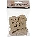 Wooden Numbers - Assortment, H: 4 cm, MDF, 30 asstd