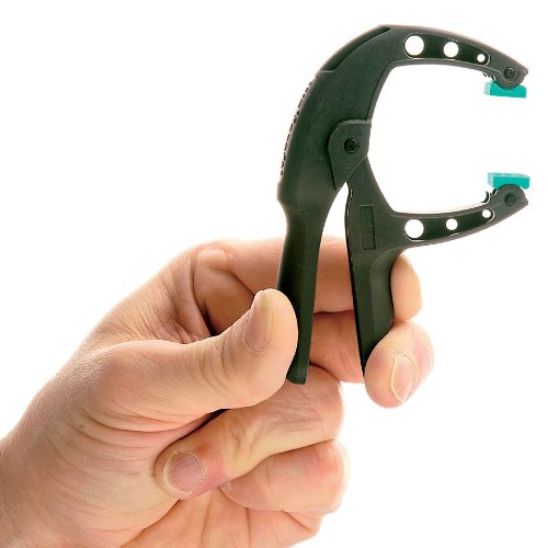 Wolfcraft Ergo-Federzwinge „FZH 30“, Spannweite 30 mm, 1 Stück, 3625000 - 5