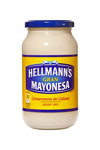 Hellmaann's - Mayonesa, Vidrio 450 ml - [pack de 4]