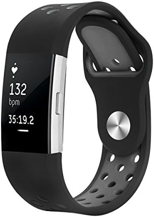 Fitbit Charge 2 Bands,Soft Silicone Adjustable Sport Watch Strap Accessory Band for Fitbit Charge 2 Replacement Fitness Smart Wristbands
