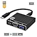 Produktbild USB C HDMI Hub 3 in 1 Multiport Adapter mit 4K 60Hz HDMI-Port,1 USB 3.0 Ports,1 USB C Port (Pass-Through Aufladen/Datenü bertragung),für MacBook Air,MacBook Pro,iMac,Samsung,Huawei usw