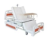 Multifunctional Hydraulic Nursing Bed,Hospital Equipment Home Care Manual Patient Bed,Adjustable Movable Beds