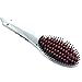 Hair Straightening Brush from AcerVea®- #1 Rating Safest -New Ceramic No-Damage Faster Styling and Detangling Electric Straightener with LCD Temperature Control for Short or Long, Black, Thick, Thin, Wavy Hair or Bangs - Portable Professional Beauty Product - Get Rid of Bed head today (white)