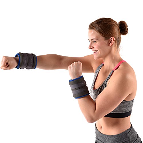 top|vit® 2er Set Gewichtsmanschetten, Laufgewichte für Hand- und Sprunggelenk - 5