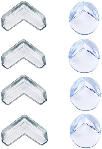 Baby Safety Corner Protectors Anti-collision Safety Bumpers Child Infant Toddler Table Protector,8pcs