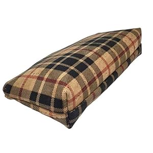 Cork Makeup Bag Cosmetic Bag Handbag for Women Zipper Makeup Case Large School Pencil Case (Cross Check)