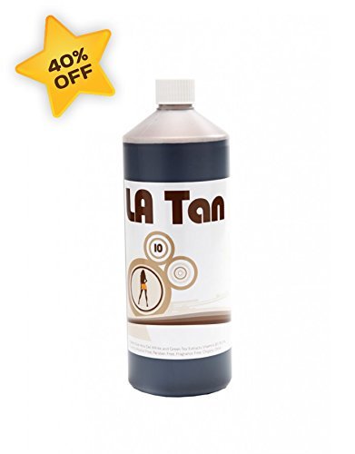 AWARD WINNING LA SPRAY TANNING SOLUTION- 10 (10% DHA) 1000ml (1 Litre)