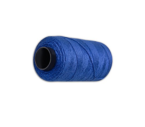 candora® Jeans Gewinde-Set, Polyester Nähgarn Spule 12 Farbe 180 Yards/165 m sehr dick für Denim Leder Steppdecke Decke Kissen Vorhang Handarbeit - 3