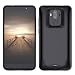 Produktbild Huawei Mate 9 Ultra dünnes Akku Case Hülle Handyhülle 5000mAh [Stoßfest] [Anti-Rutsch] Batterie Case Eingebautem Akku Tragbar Batterie Ladegerät für Huawei Mate 9Schwarz