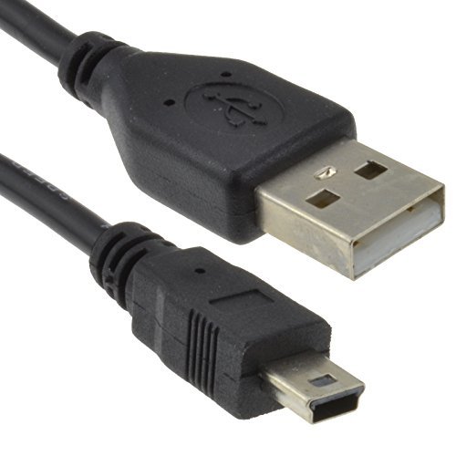 kenable 002003 - Cable USB (5 m, USB A, Mini-USB B, 2.0, Negro)
