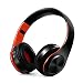 Produktbild owikar Wireless Bluetooth Kopfhörer faltbar Hand frei über Ohr Noise Cancelling Stereo Wireless Sport Headset Support TF Card Head-mounted Weiche Kopfhörer für PC, Handys und TV