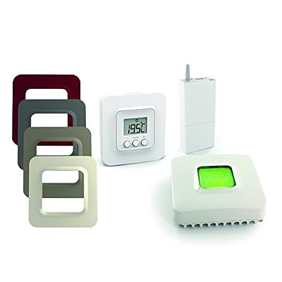 Delta Dore 6050625 Tybox 5100 Pack de Thermostat d'ambiance connecté avec box domotique IP Tydom 1,0