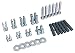 Produktbild RICOO VESA Schrauben Set inkl Universal Dübel SPZ0300 Befestigungsmaterial für LCD TFT Monitor Ständer Standfuß Bildschirm Wandhalterung TV Wandhalter Fernsehhalterung/VESA 200x200 400x400