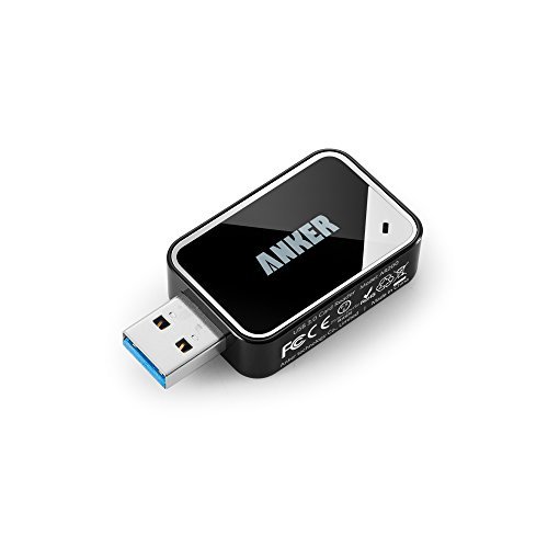 Anker 2in1 USB 3.0 SD Card Reader for SDXC, SDHC, SD, MMC, RSMMC