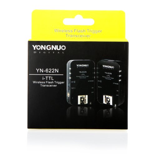 YONGNUO YN-622N-TX LCD Transmetteur flash   Declencheur de Flash Speedlite Emetteur-Recepteur Telecommande Sans FiL pour Nikon YN-622N 2 4 GHz 7 Canaux 1   8000s