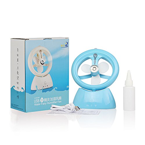 Preisvergleich Produktbild Ladewasser Assistent Luftbefeuchter Lüfter Luftbefeuchtender Lüfter USB-Lüfter