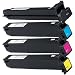 Produktbild Doitwiser ® Konica Minolta Bizhub C452 C552 C652 | Develop Ineo +452 +552 +652 Kompatible Toner Set Hohe Seitenleistung - TN613K TN613C TN613M TN613Y
