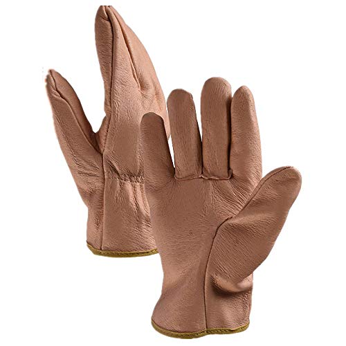 examen Gants de soudure multifonction pour MIG TIG ARC MMA chaleur Gants de sécurité résistant au feu en cuir gants de forge en cuir pour four grill cheminée four poêle poêle Tig Welder Mig BBQ jardinage gan
