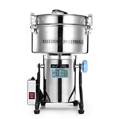 Grinder Electric Grain Mill Swing Type Large-scale 3500g Stainless Steel Grain Cereal Mill Flour Powder Machine Herb Pulverizer Superfine Powder Machine 220V