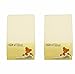 DK Glovesheets Two Fitted 83 x 50cm Crib Sheets 100% Combed Jersey Cotton - To Fit Chicco Next 2 Me Crib - CREAM - TWO PACKS