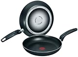 Con mango ergonómico Tefal Sartén Special 10208 O. a, D. 32 cm, de PTFE (Negro)