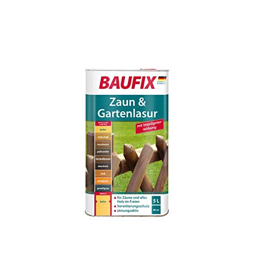 Preisvergleich Produktbild BAUFIX Zaun & Gartenlasur (dunkelbraun)